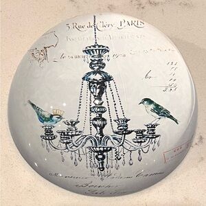 French‎ Themed Paperweight No Flaws
